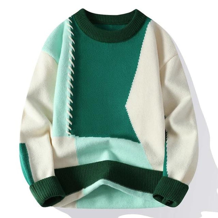 W&W Mode | Patchwork Pullover