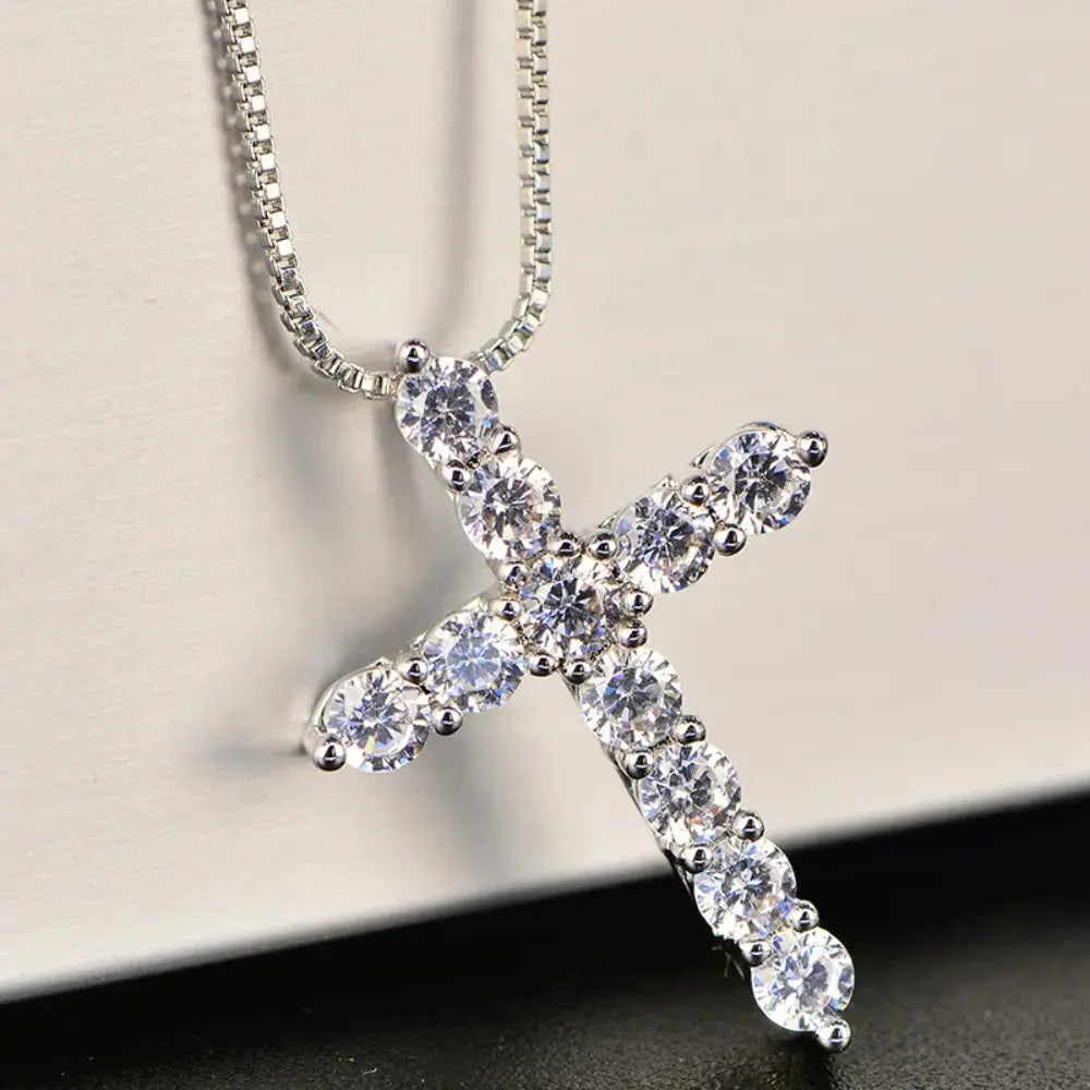 W&W Mode | 925 Sterling Silber Kreuz Anhänger