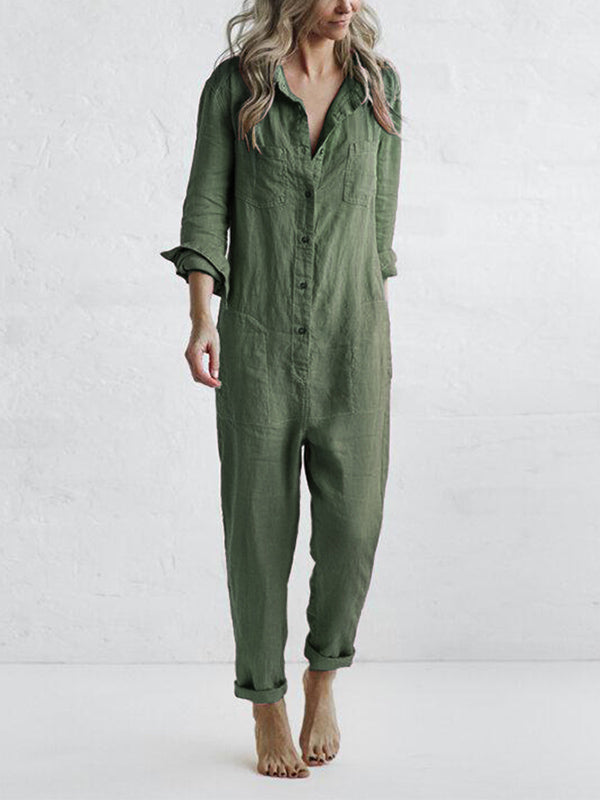 W&W Mode | Langärmeliger Jumpsuit