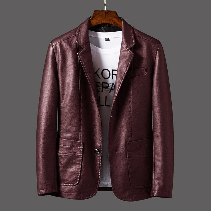 W&W Mode | Lässige Lederjacke Für Herren