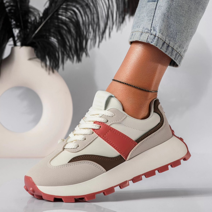 W&W Mode | Damen Orthopädische Komfort Sneakers Trendy Damenschuhe