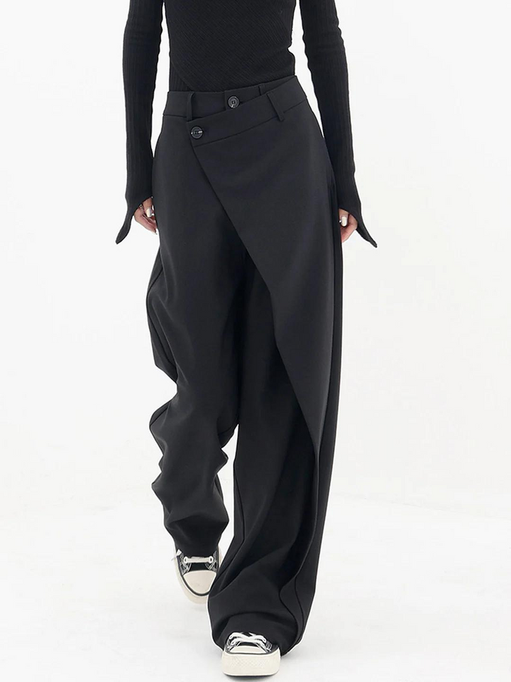 W&W Mode | Asymmetrische Baggy Hose