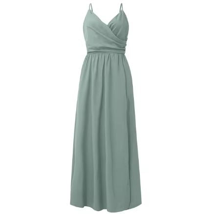 W&W Mode | Elegantes Maxikleid Mit Verführerischem Schlitz Für Damen