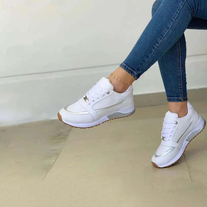 W&W Mode | Lässige Plateau Turnschuhe