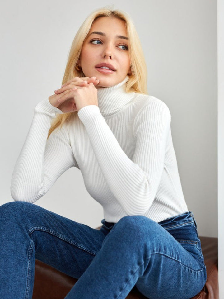 W&W Mode | Sophistizierter Winter Rollkragen Pullover