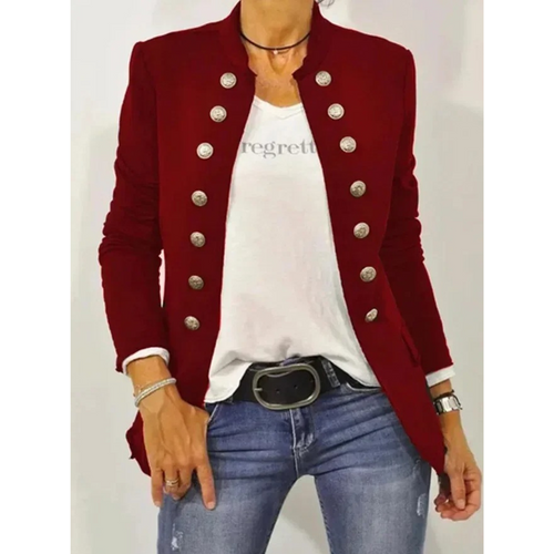 W&W Mode – langärmliger schwarzer Damenblazer