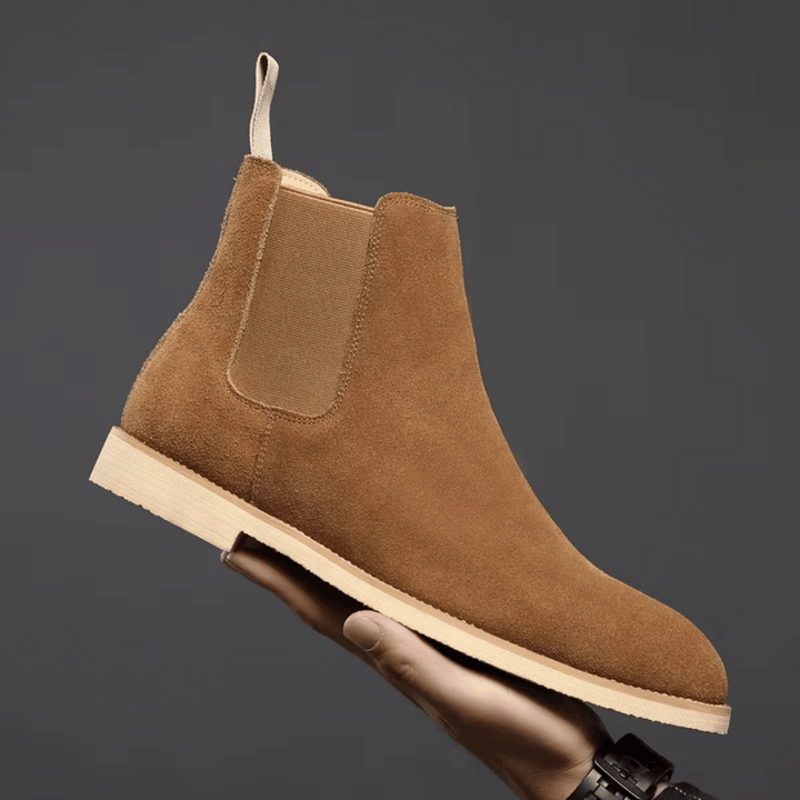 W&W Mode | Chelsea-Stiefel aus Wildleder