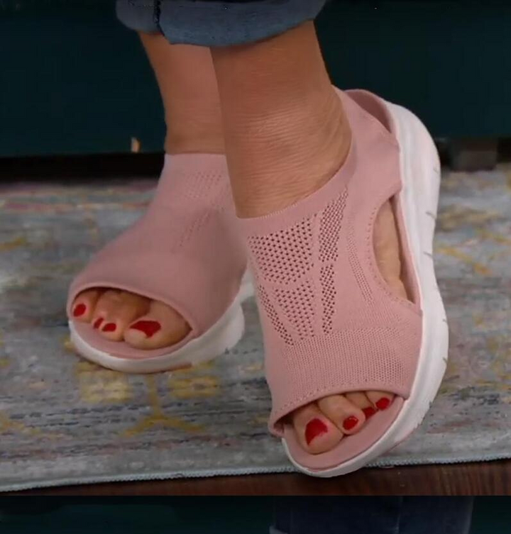 W&W Mode | I Orthopädische Damen Sandalen Robuste Und Bequeme Sohle