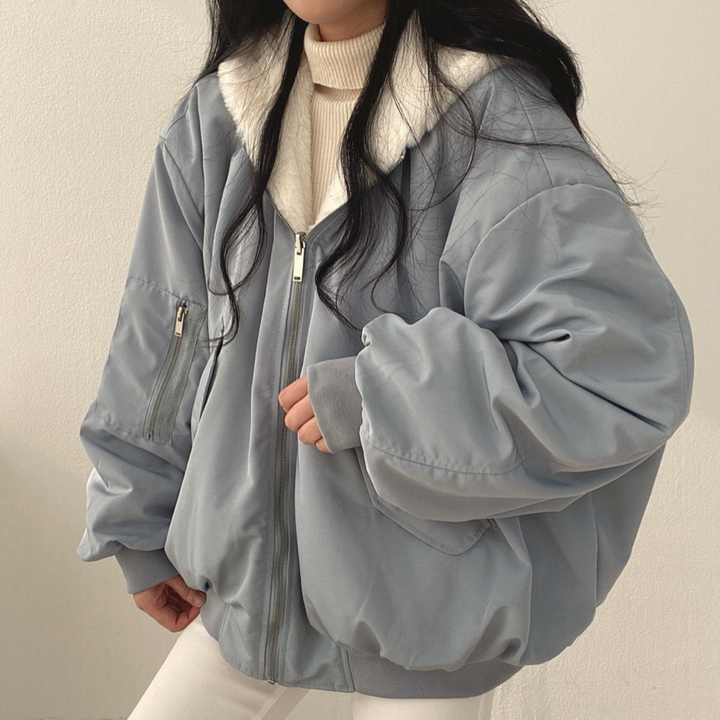 W&W Mode Wendejacke mit Kapuze für Frauen