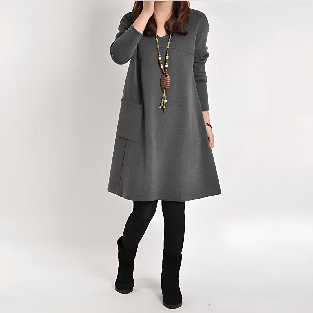 W&W Mode | Aurora Kleid mit Einer Tasche