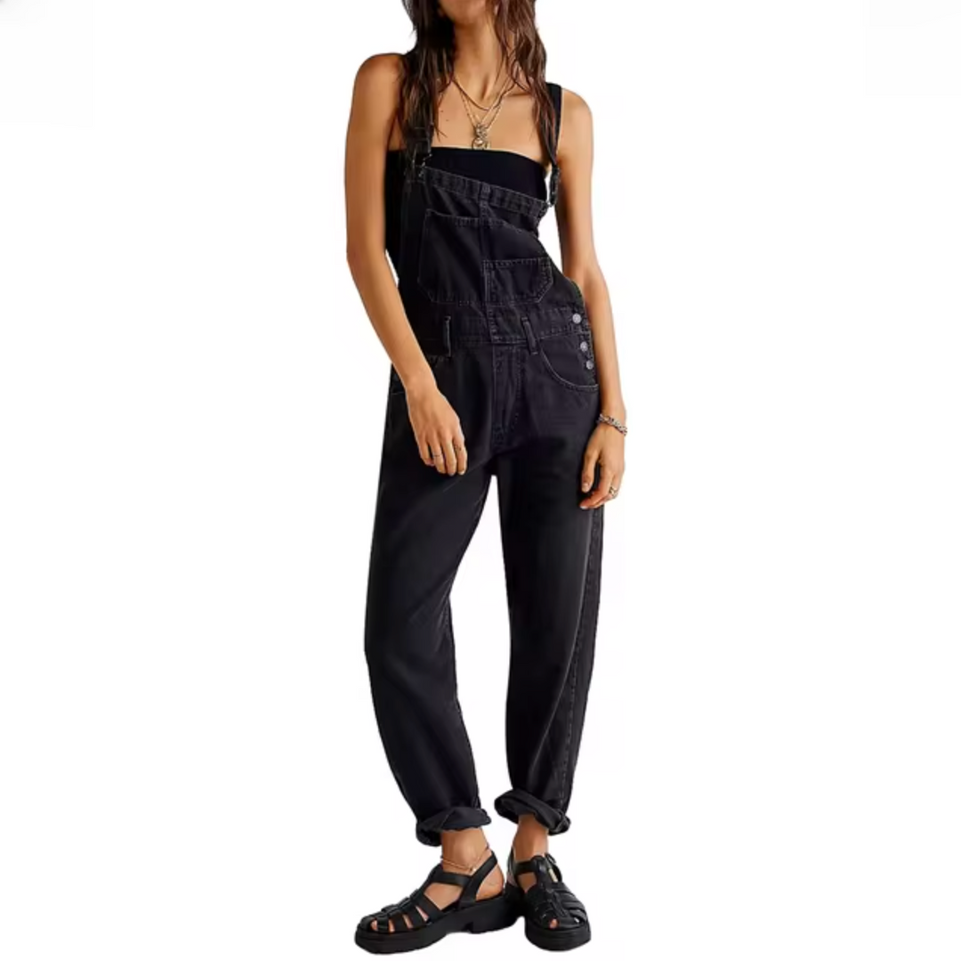 W&W Mode | Lockerer Jeans-Overall