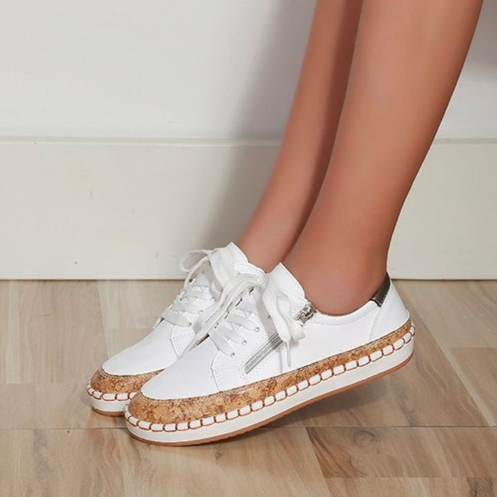 W&W Mode - Orthopädische Florale Turnschuhe