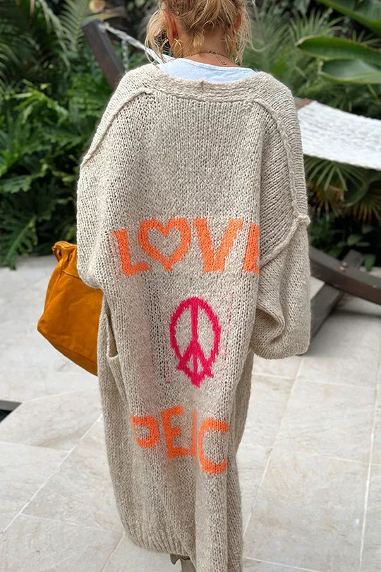 W&W Mode | PEACE MODISCHE STRICKJACKE