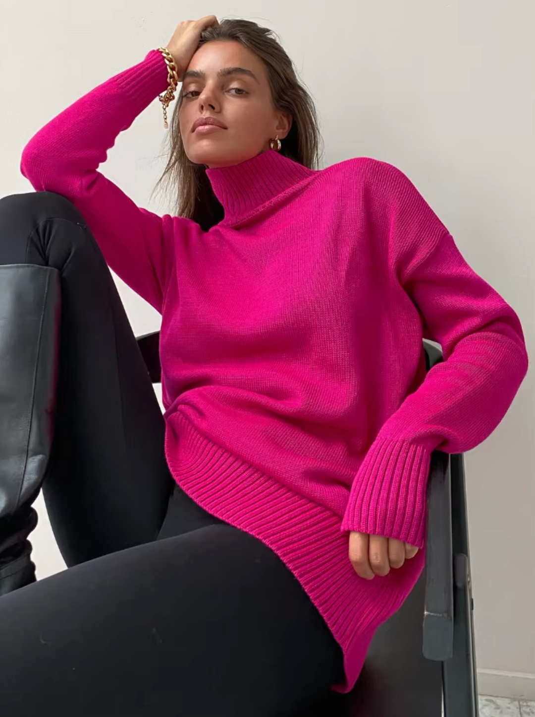 W&W Mode – Oversized losse coltrui