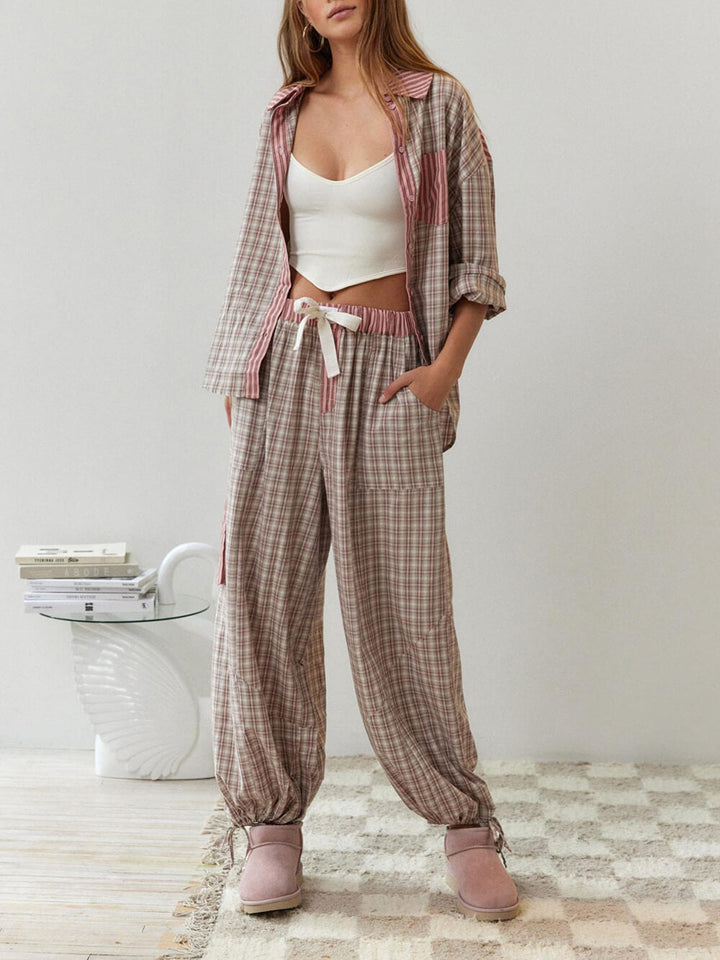 W&W Mode | Lockeres Pyjama-Set