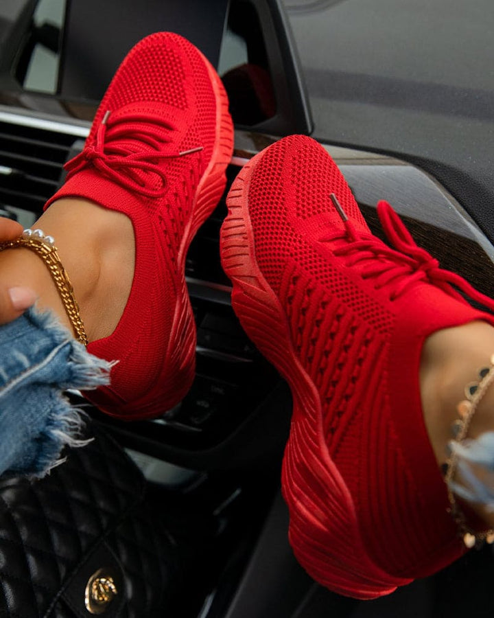 W&W Mode | Bunte Alltägliche Mesh Sneakers