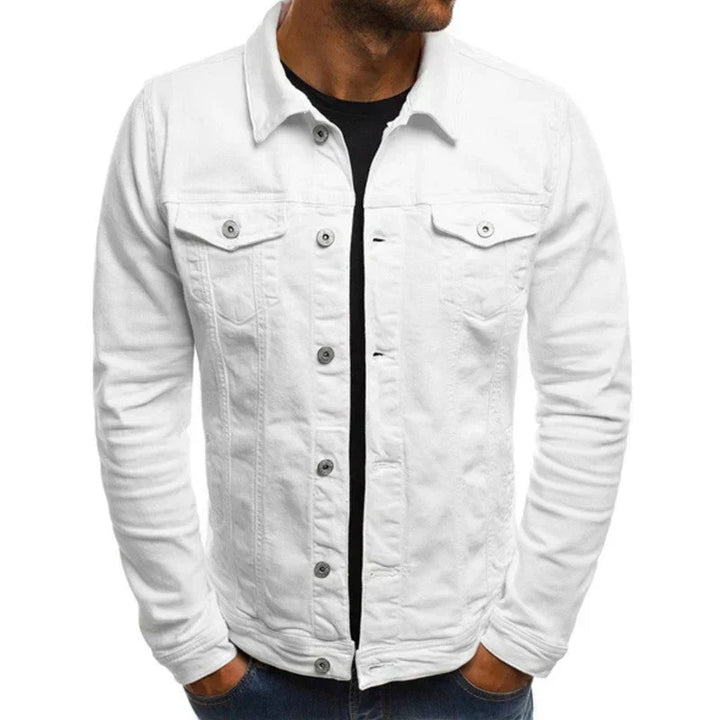 W&W Mode | Lässige Jeansjacke Für Herren