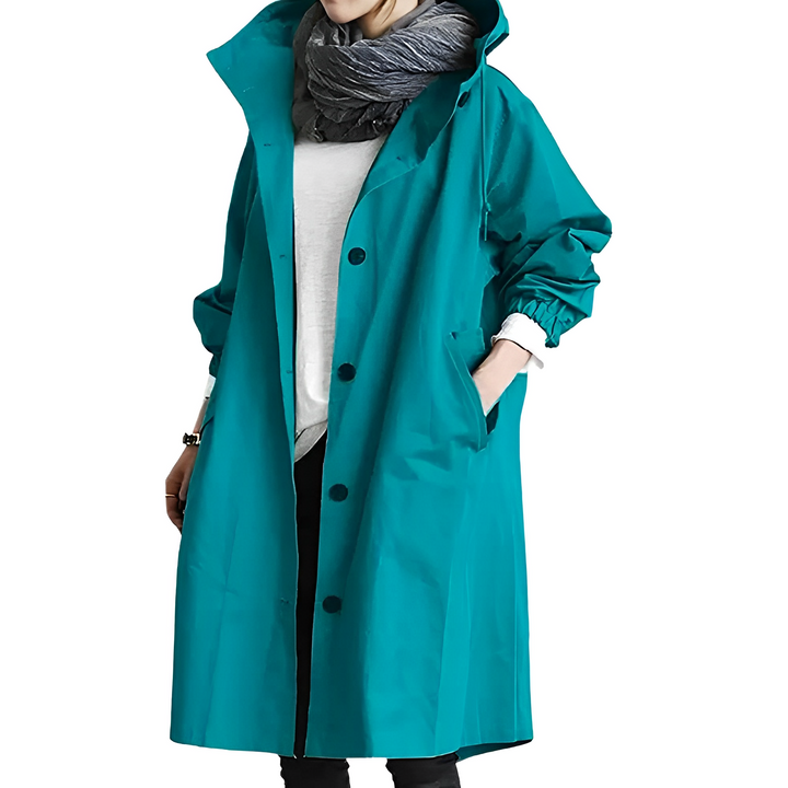 W&W Mode Wasserdichte Jacke mit Kapuze