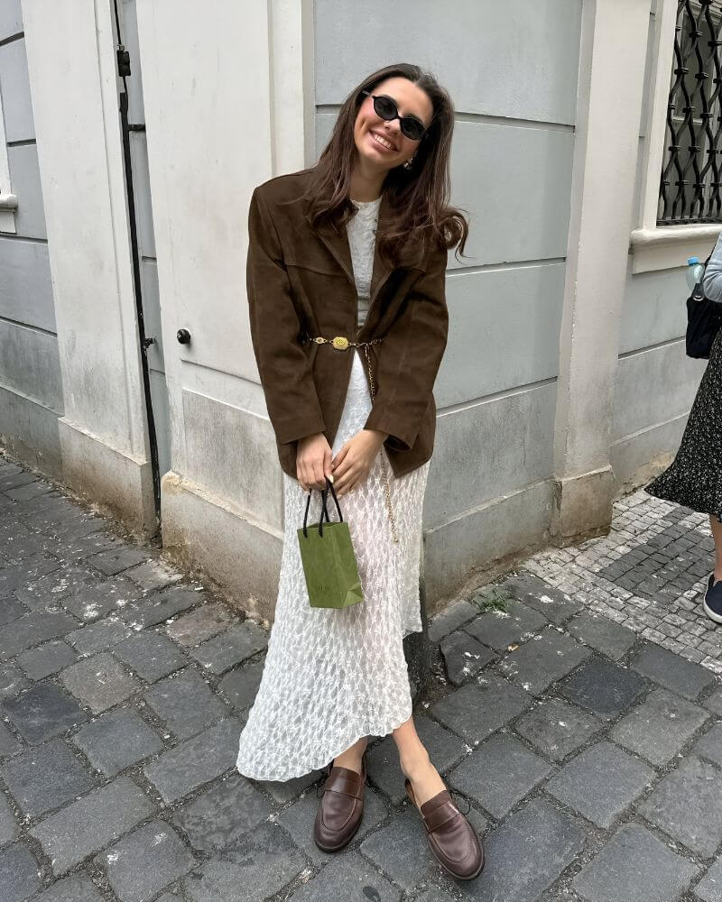W&W Mode | Damen Wildlederjacke