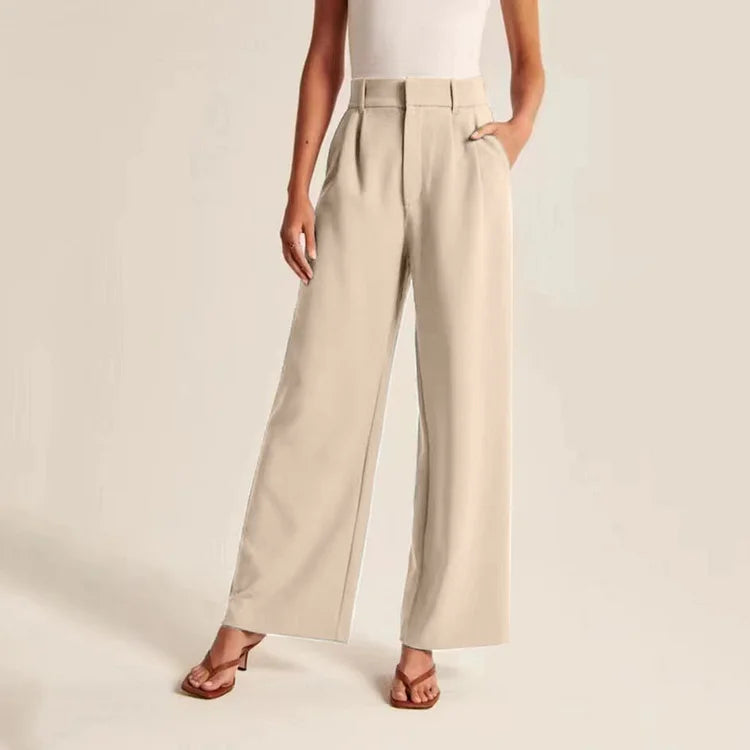 W&W Mode - Damen Chic Weite Bein Hosen