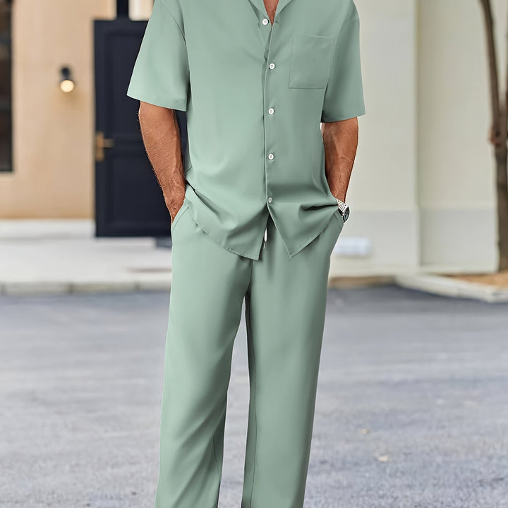 W&W Mode | Sommeroutfitsatz in Einfarbiger Farbe