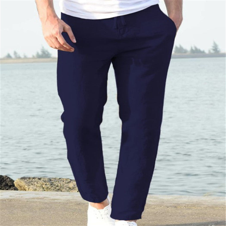 W&W Mode | Hochwertige Leinenhose