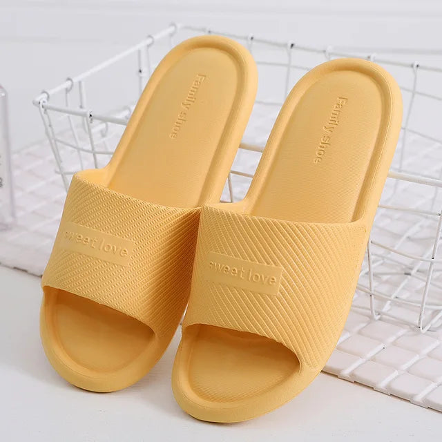 W&W Mode – Rutschfeste Sommer-Flip-Flops für Damen: Bequeme Hausschuhe für den Innenbereich, wasserdichtes EVA-Material