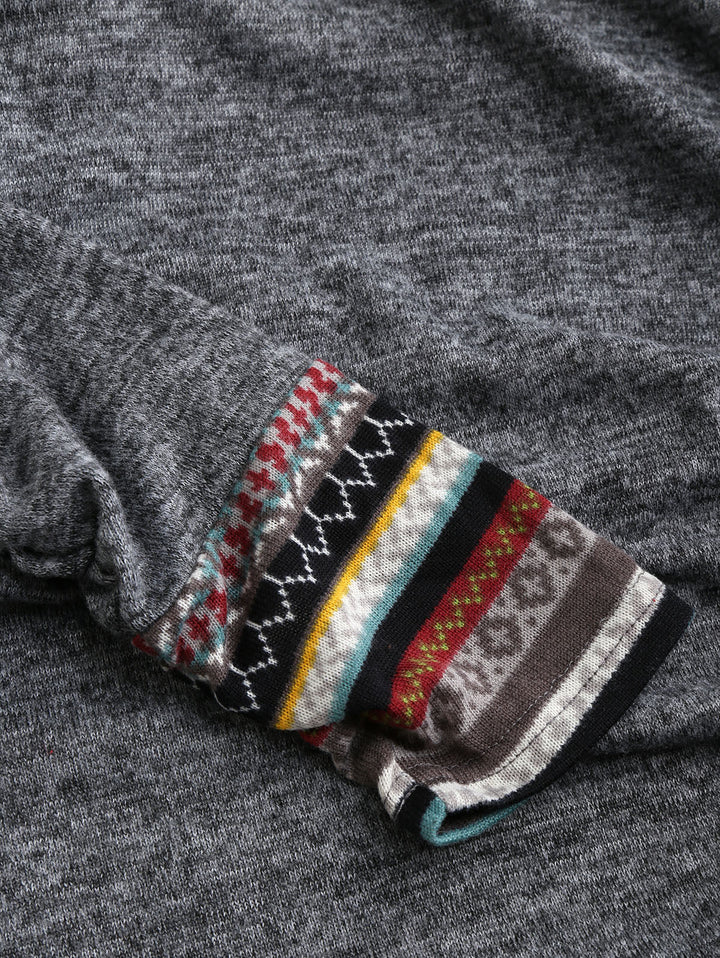 W&W Mode | Lässiger Tribal-Hoodie für Damen – Stylisch und Bequem