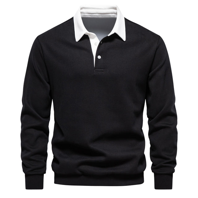 W&W Mode | Pullover mit klassischer Knopfleiste