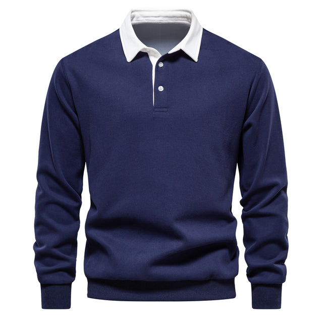 W&W Mode | Pullover mit klassischer Knopfleiste