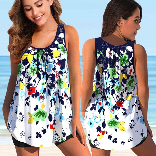 W&W Mode | Eleganter Tankini Badeanzug Für Damen