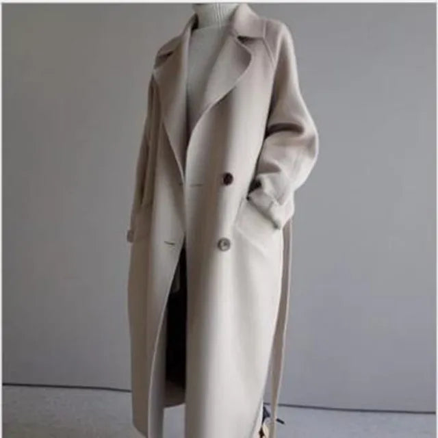 W&W Mode | Herbst-/Wintermantel Aus Wolle Für Damen