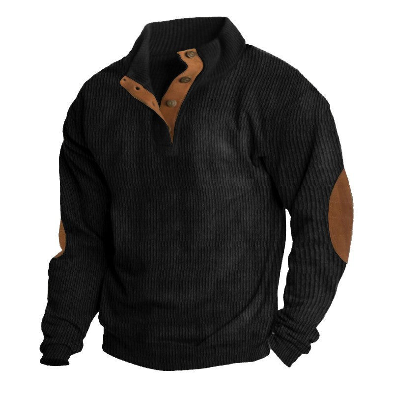 W&W Mode | Strukturierter Ripp Herrenpullover