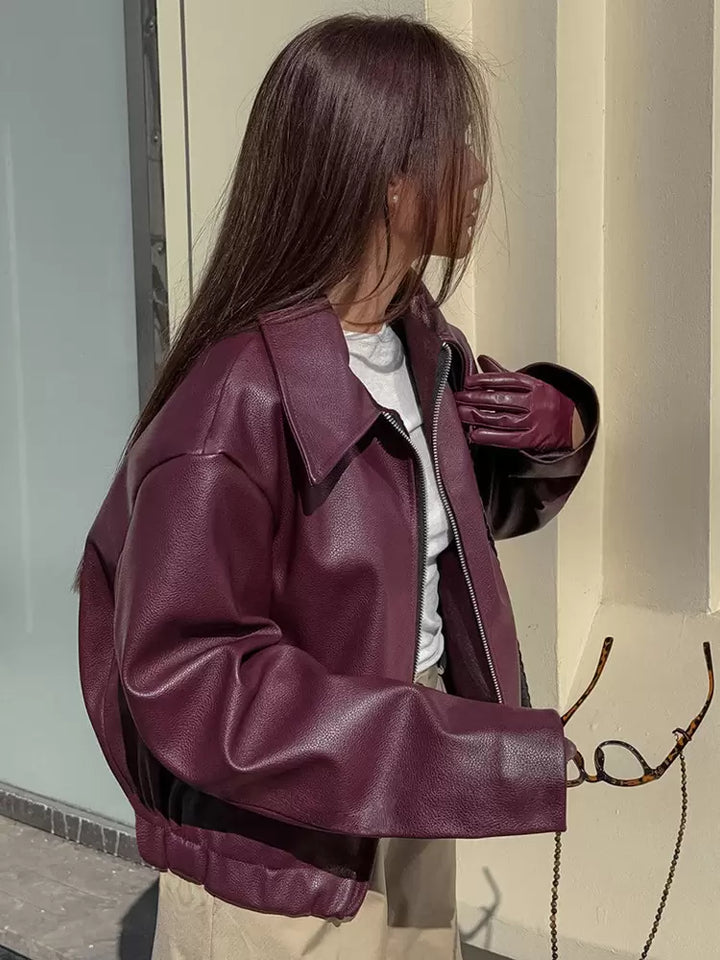 W&W Mode | Lederjacke für Damen - modern und schick