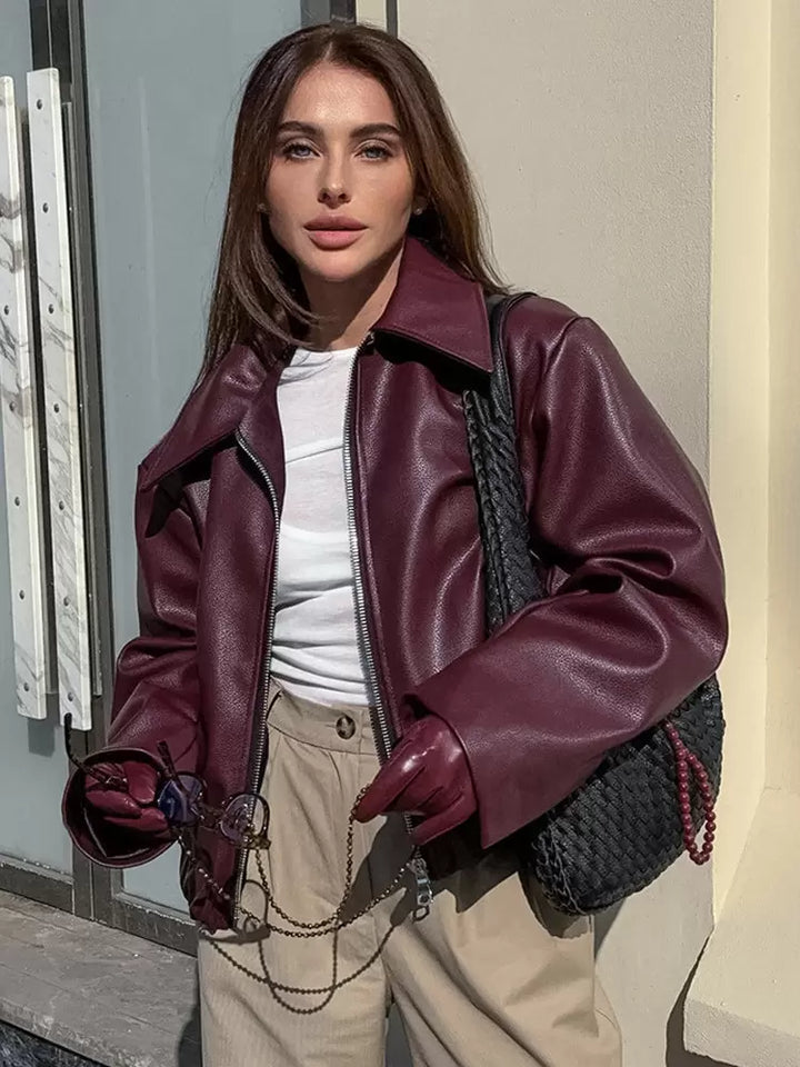 W&W Mode | Lederjacke für Damen - modern und schick