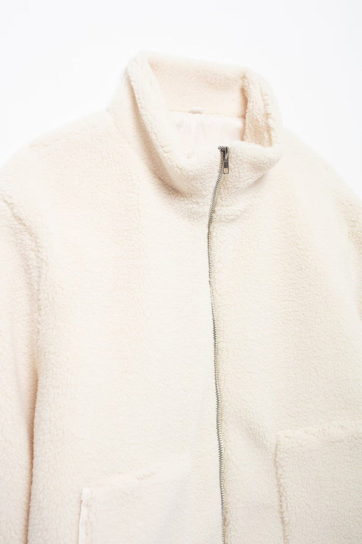 W&W Mode | Kuschelfleece Zip Jacke