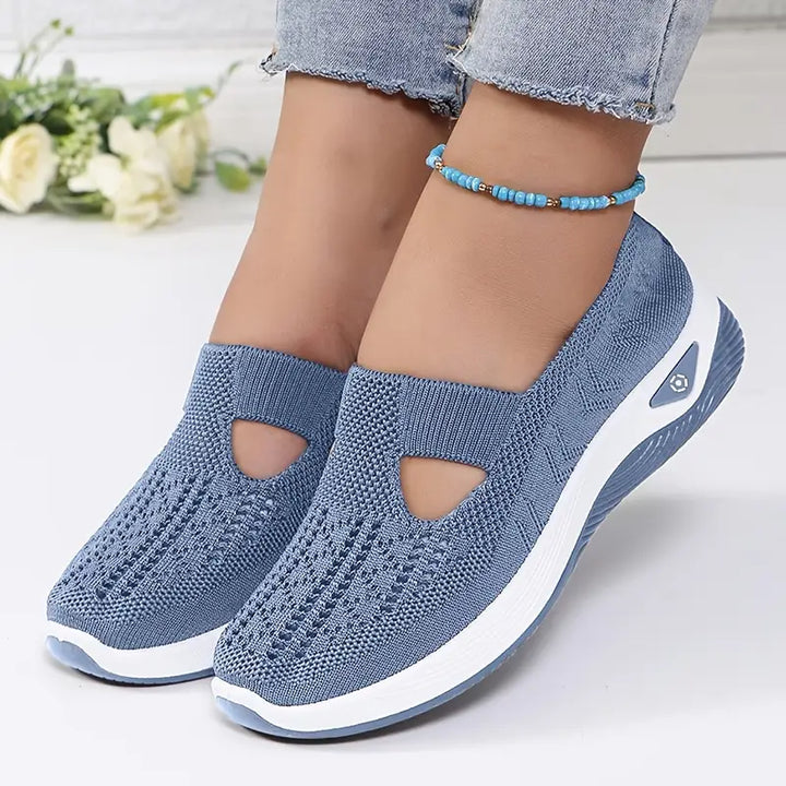 W&W Mode | Atmungsaktive Orthopädische Slip on Sneakers Für Damen