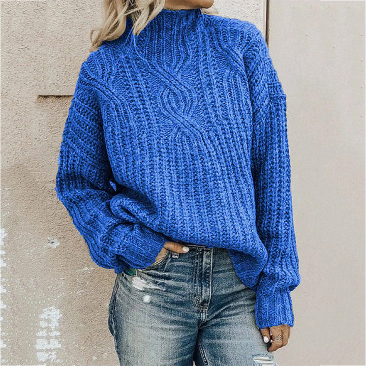 Modische und minimalistische Gesamtstrickjacke