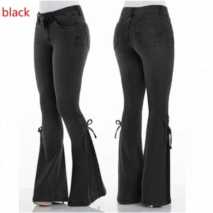 W&W Mode Jeans für Damen mit mittlerer Taille