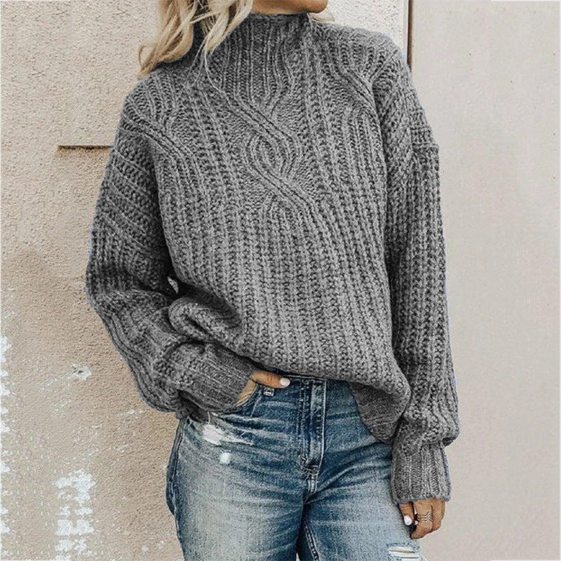 Modische und minimalistische Gesamtstrickjacke