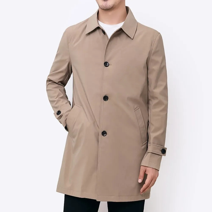 W&W Mode | Klassischer Herren Trenchcoat