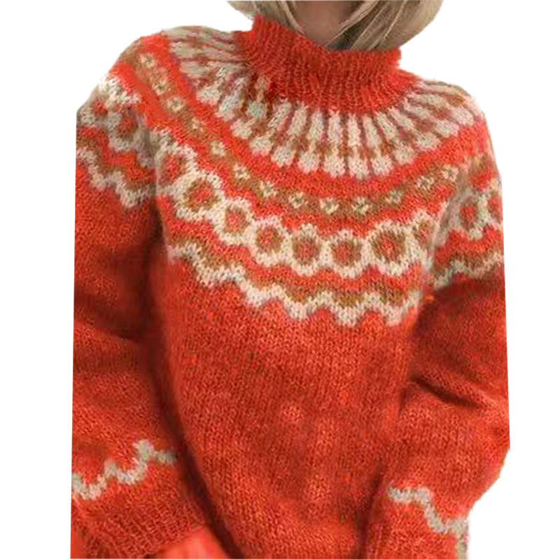 W&W Mode | Winterpullover - weicher Woll-Kaschmir Damenpullover für kalte Tage