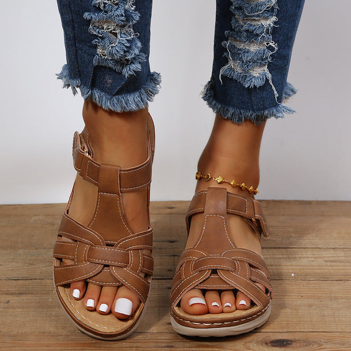 W&W Mode | Orthopädische Klettverschlussschuhe Mit Dämpfungssohle Für Damen
