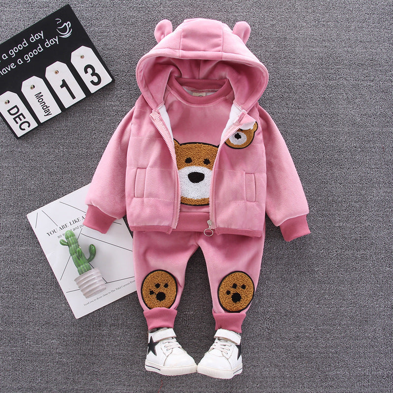 Ultraweicher Anzug - Teddy-Anzug - Innen und Außen