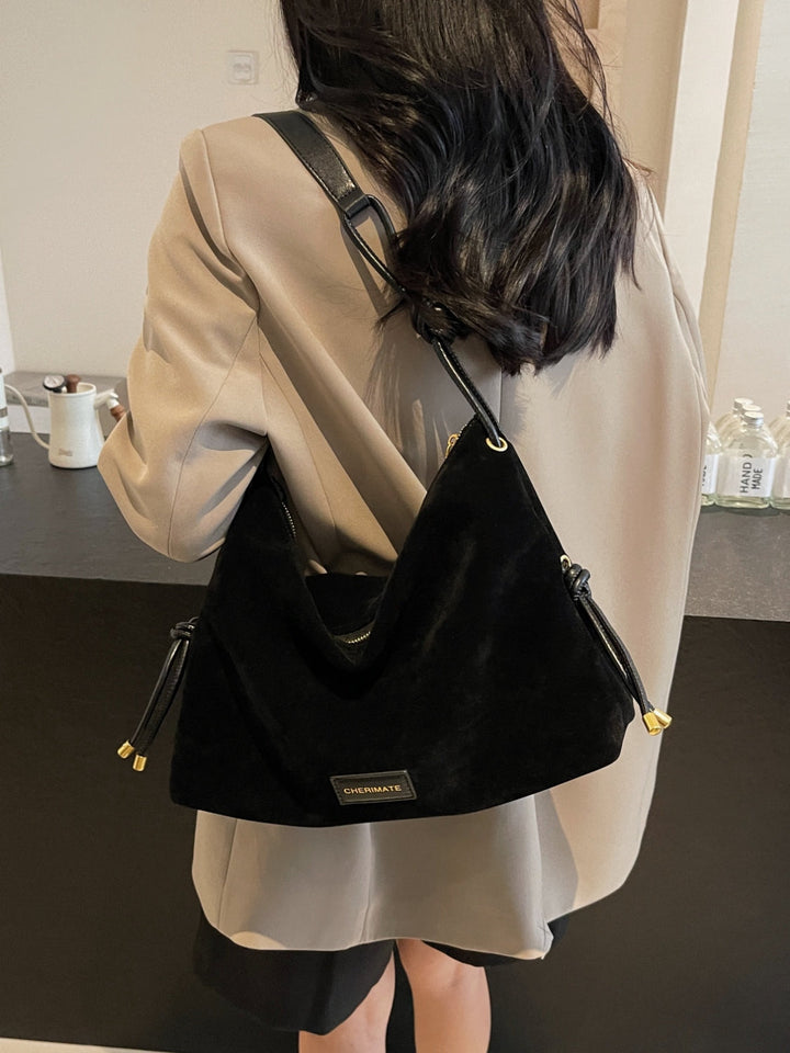 W&W Mode | Handtasche Aus Wildleder