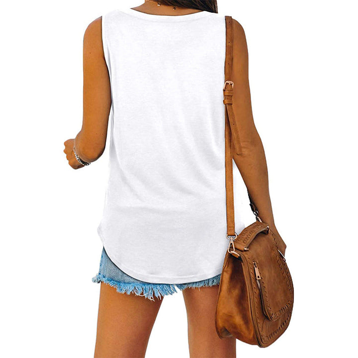 W&W Mode | Jersey Tank-Top mit V-Ausschnitt