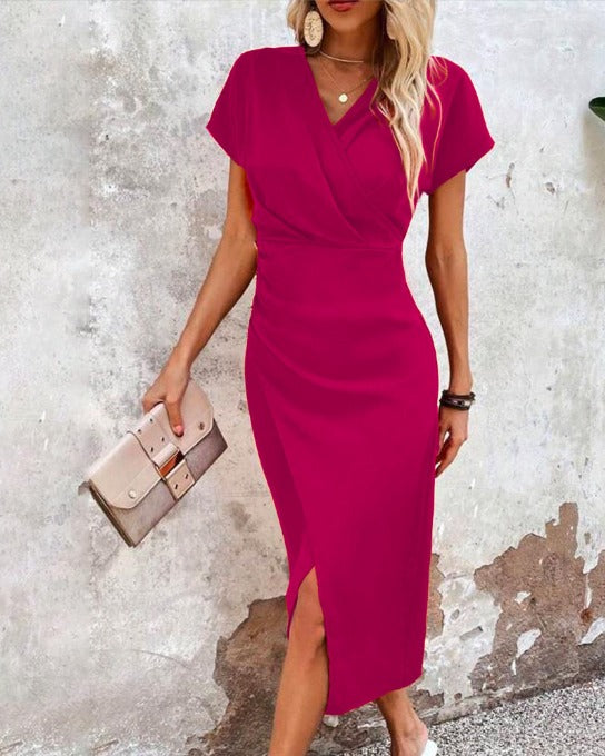W&W Mode | Elegantes Festkleid Mit Frühlingsschlitz