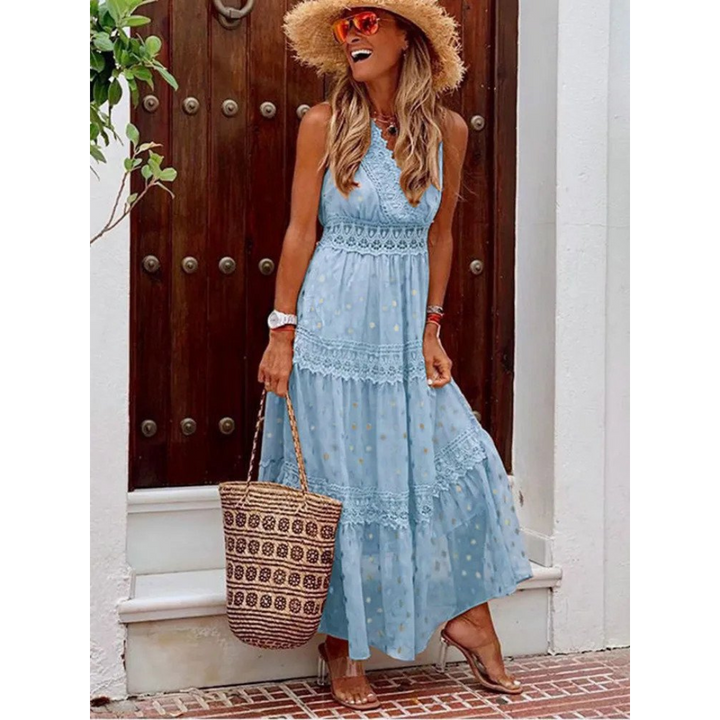 W&W Mode | Boho Maxikleid Für Damen