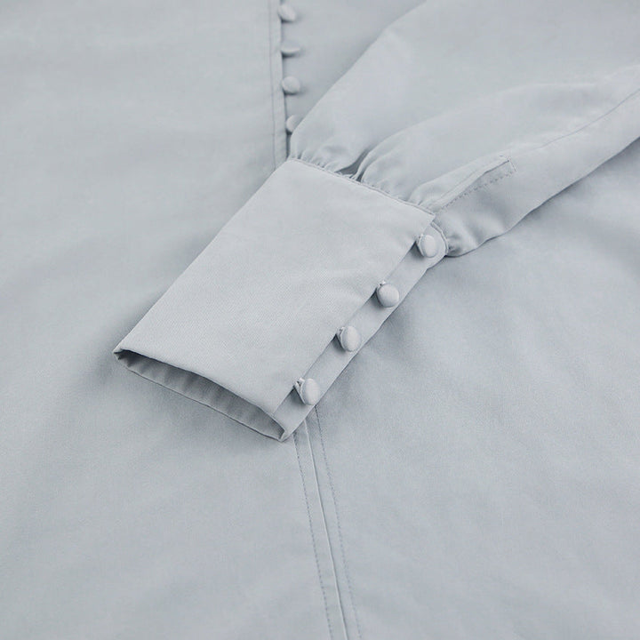 W&W Mode | Viktorianisch inspirierte Bluse mit hohem Kragen