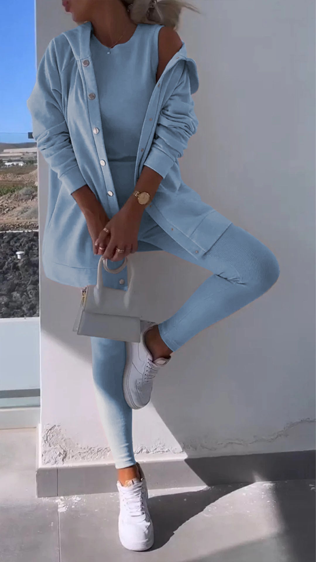 W&W Mode | Weste Und Sweatshirt Mit Kapuze